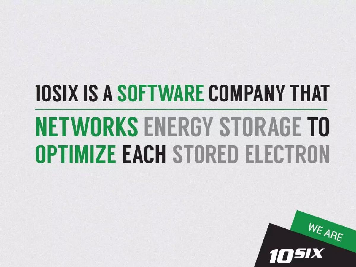 10Six pitch deck slide 2 of 10