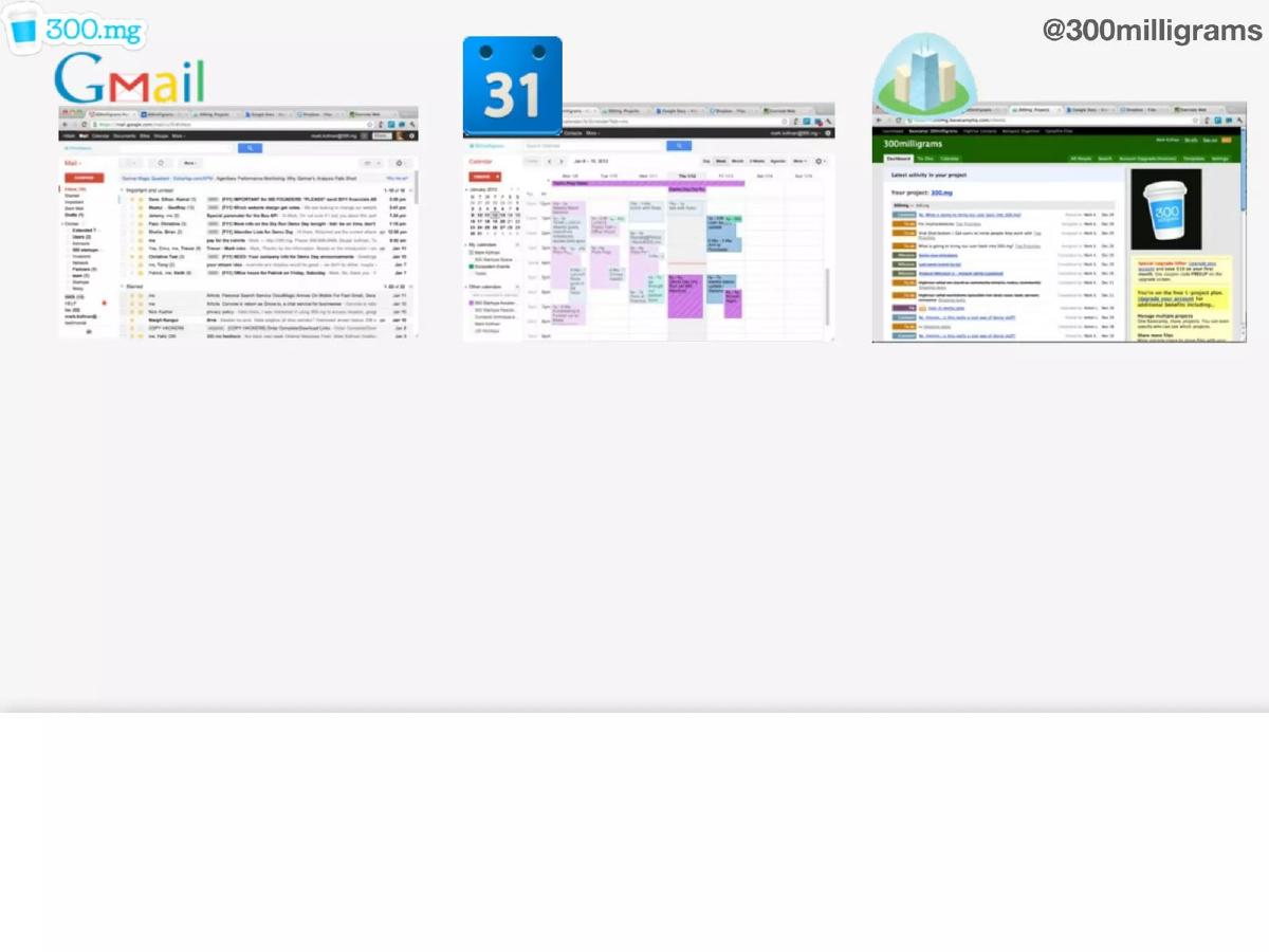 300 Milligrams pitch deck slide 4 of 25