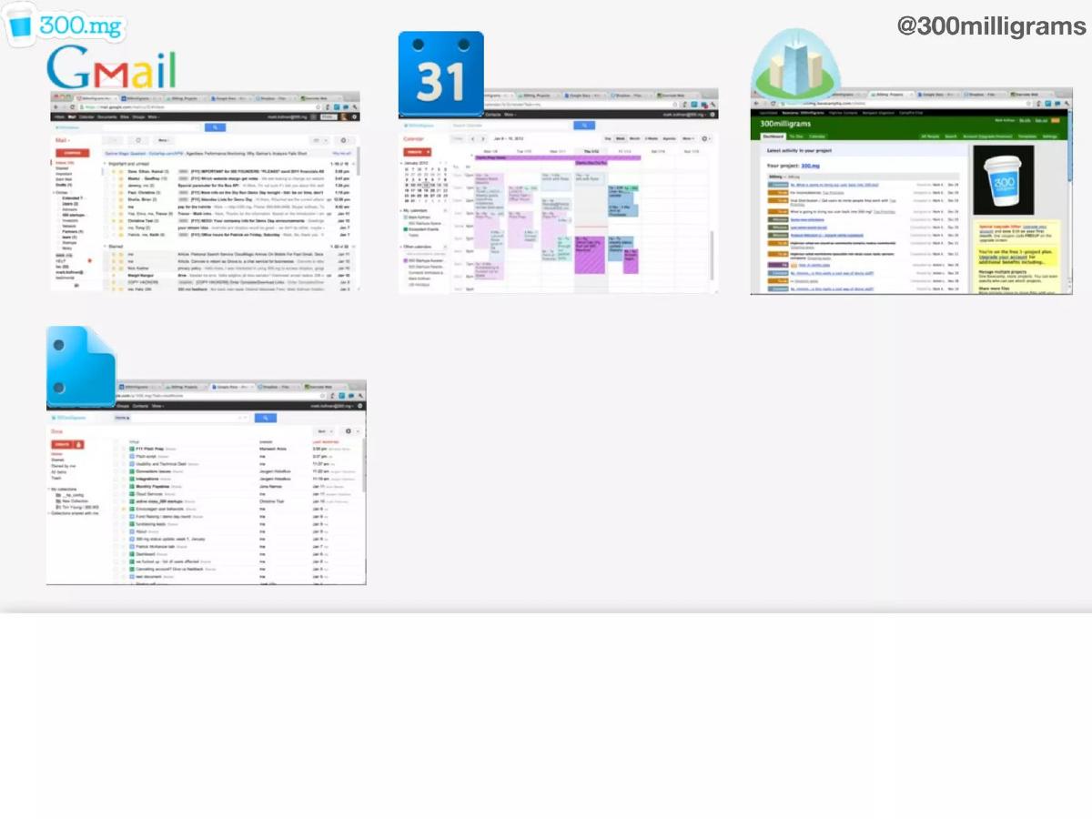 300 Milligrams pitch deck slide 5 of 25
