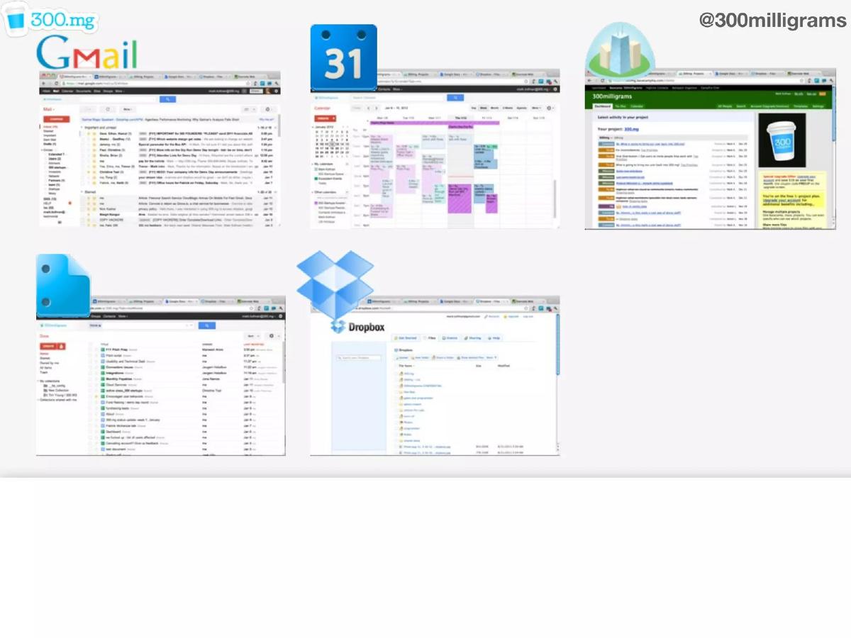 300 Milligrams pitch deck slide 6 of 25