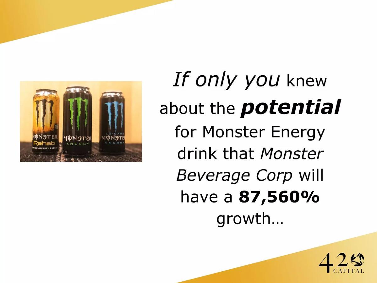 420 Capital pitch deck slide 2 of 24