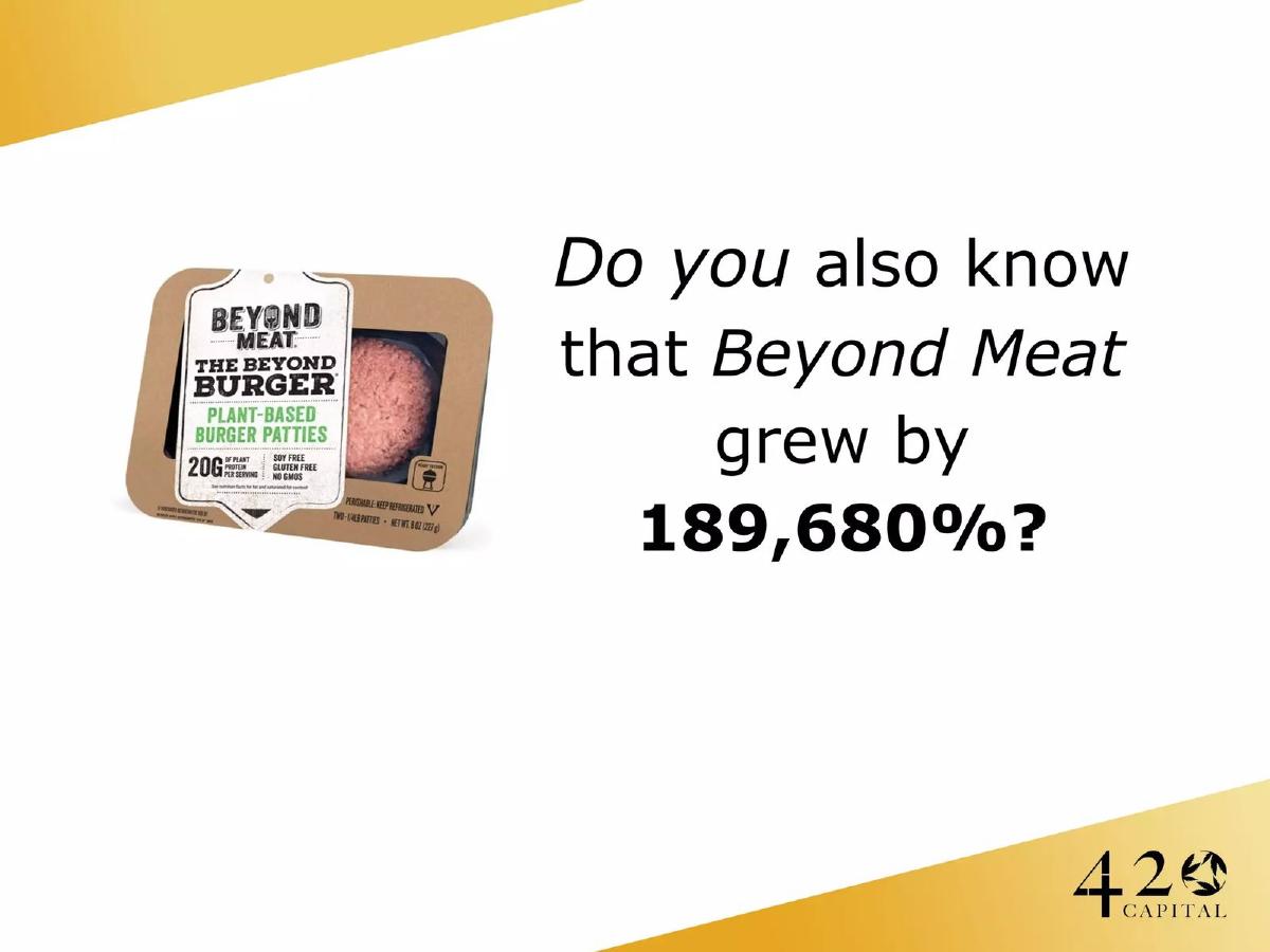 420 Capital pitch deck slide 3 of 24