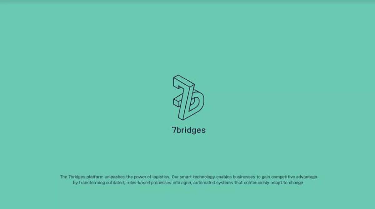 7 Bridges pitch deck slide 1 of 9