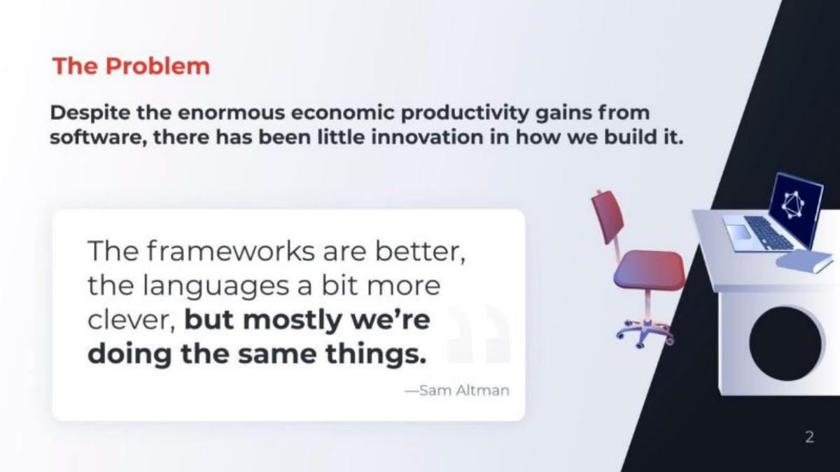 8base pitch deck slide 2 of 15