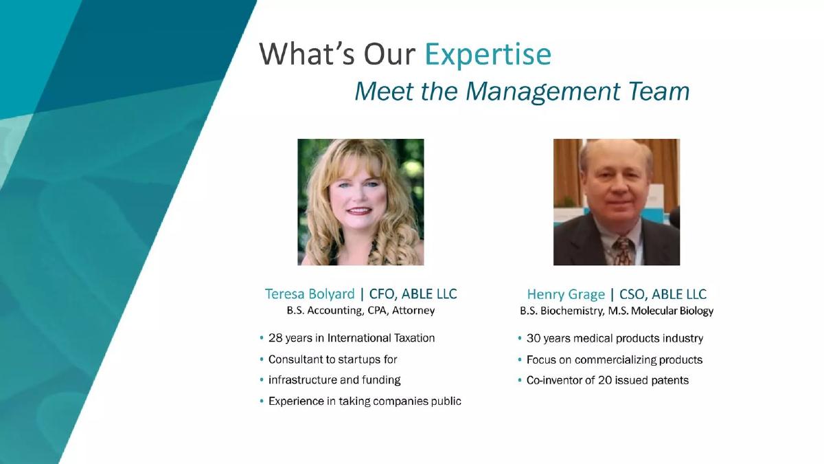 Ablelife pitch deck slide 4 of 16