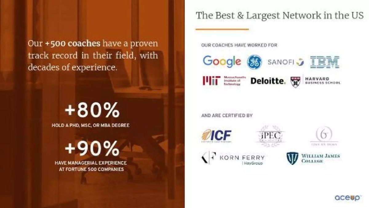 AceUp pitch deck traction slide 9