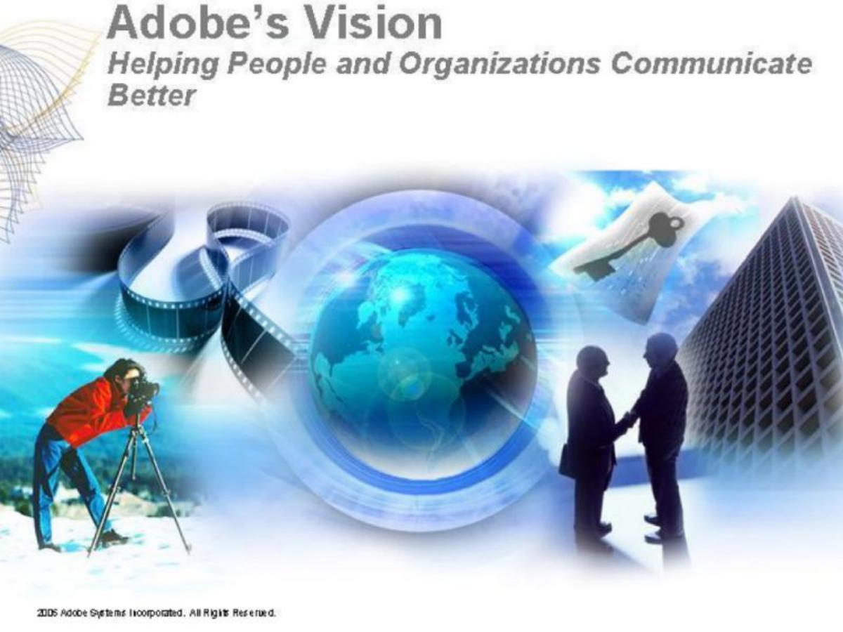 Adobe × Macromedia pitch deck slide 4 of 19