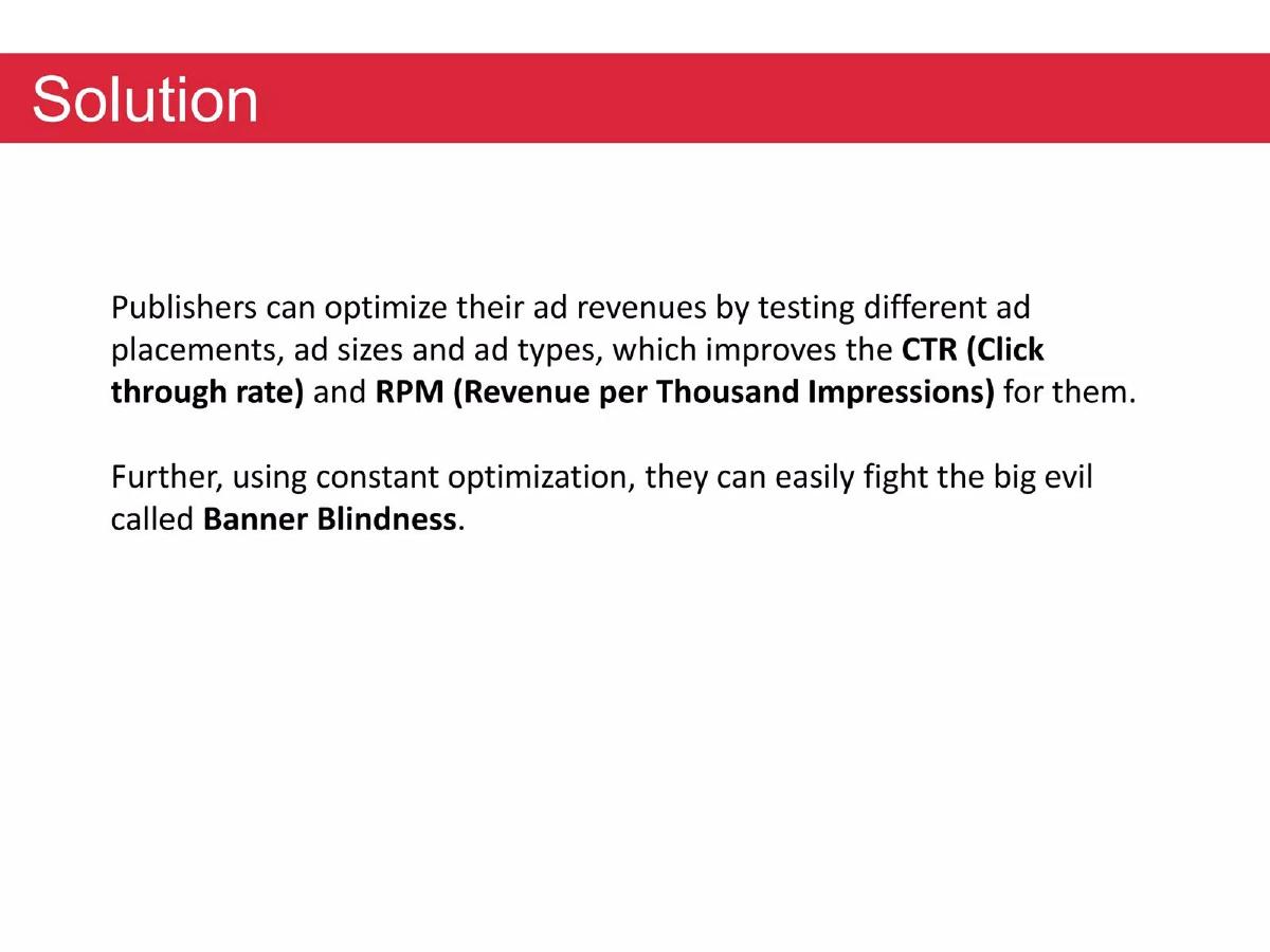AdPushup pitch deck slide 3 of 11