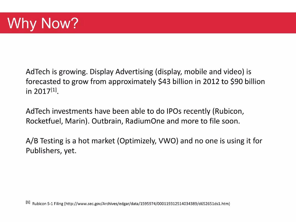 AdPushup pitch deck slide 4 of 11