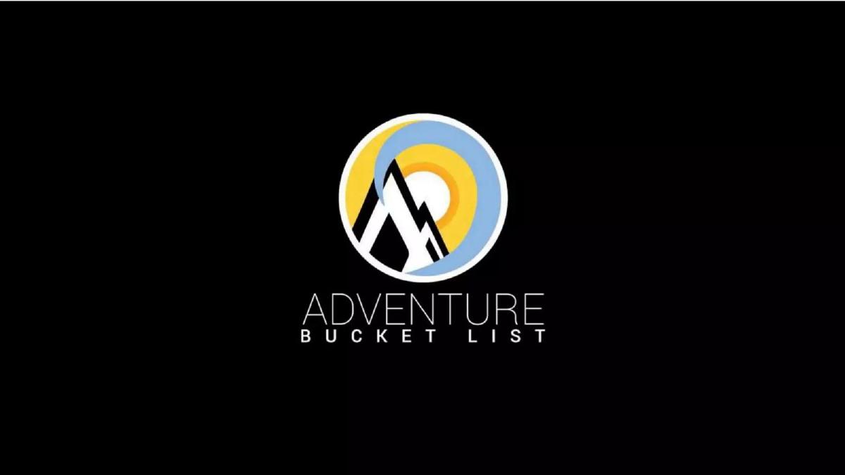 Adventure Bucket List pitch deck slide 1 of 16