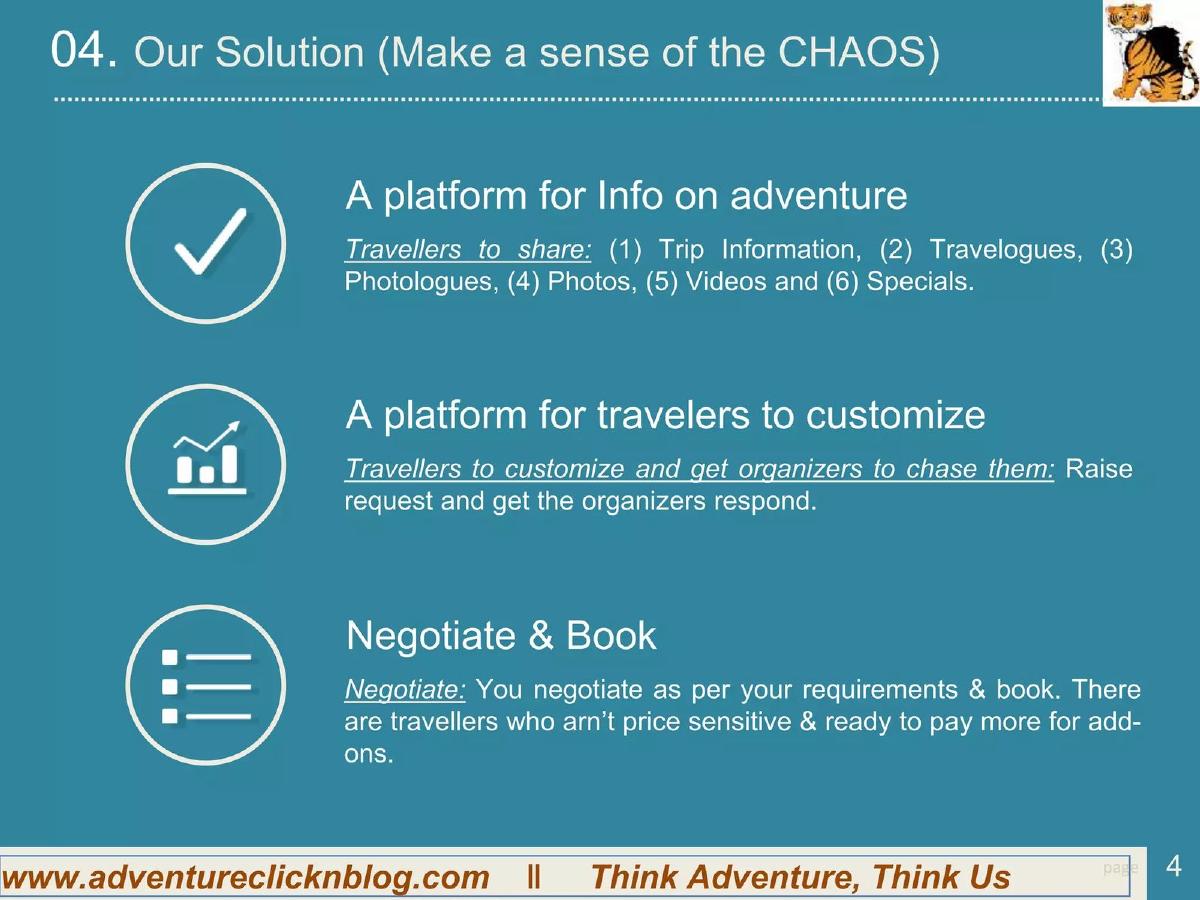 Adventureclicknblog pitch deck slide 5 of 22