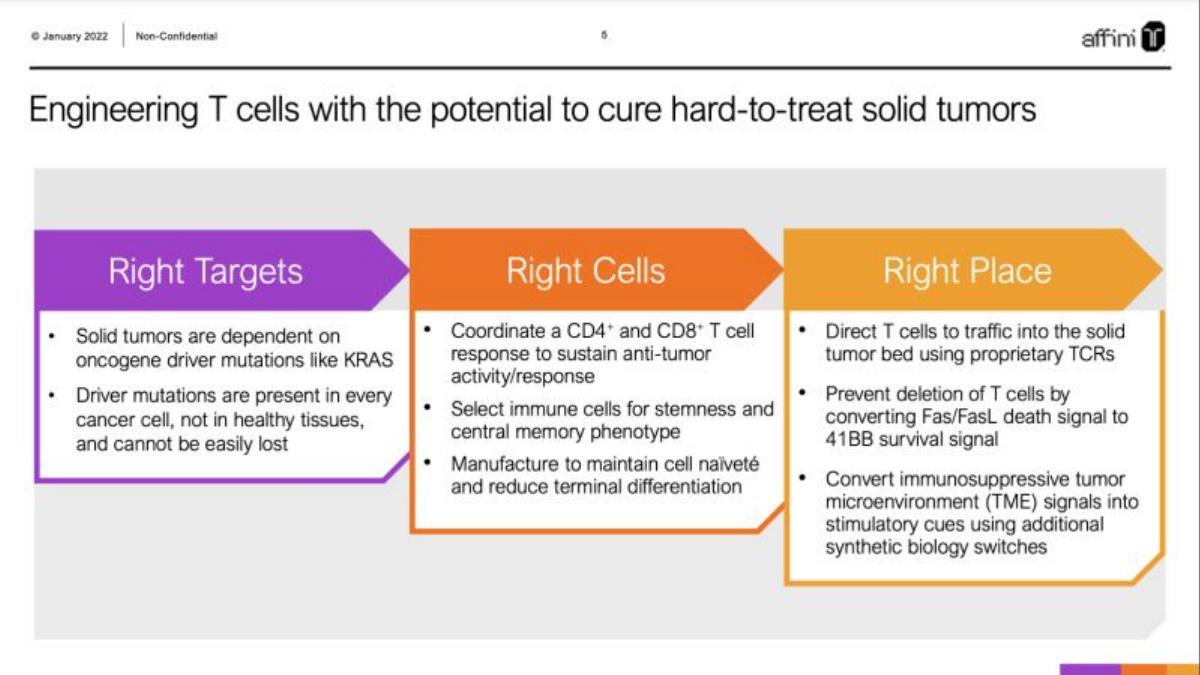 Affini-T pitch deck slide 5 of 25