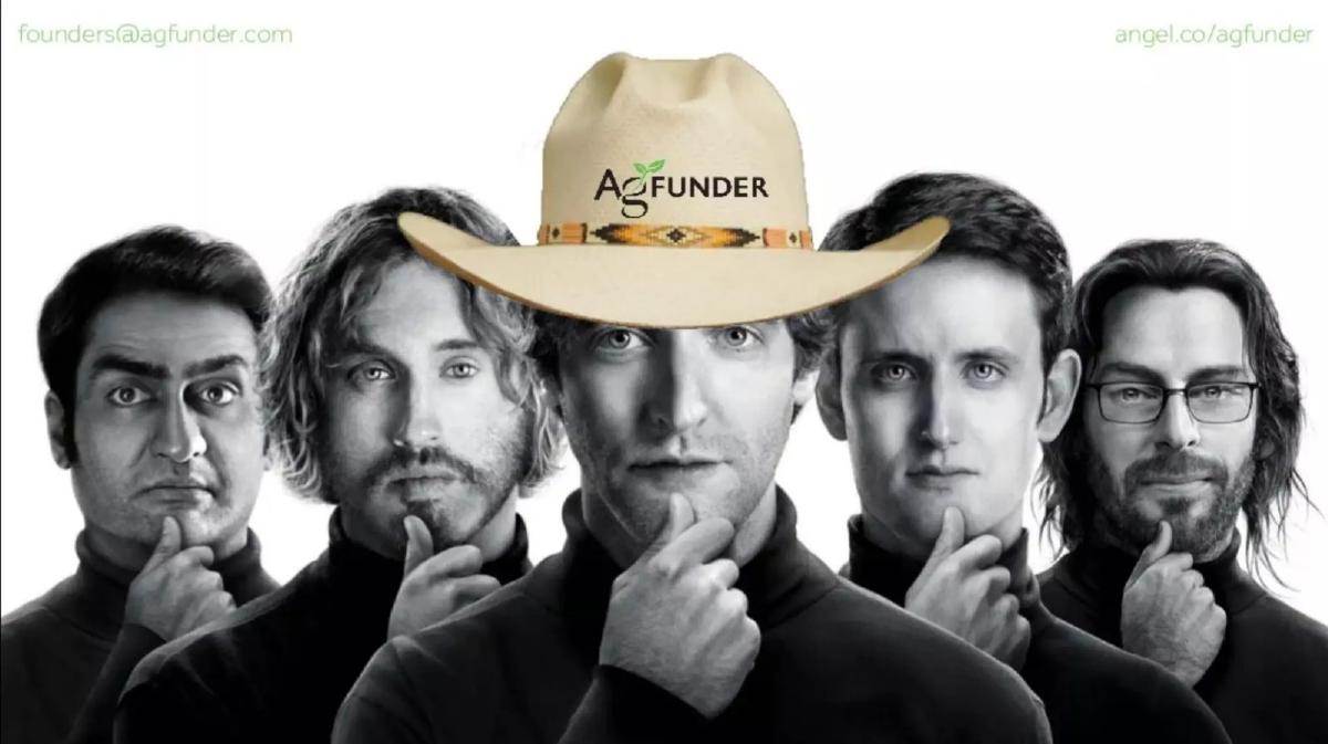 AgFunder pitch deck slide 5 of 11