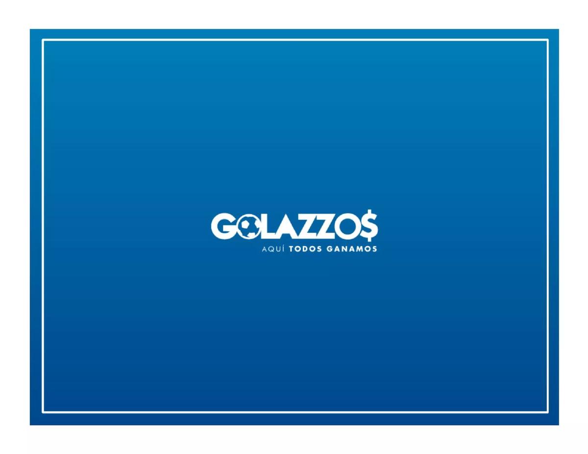 Golazzo$ pitch deck slide 1 of 37