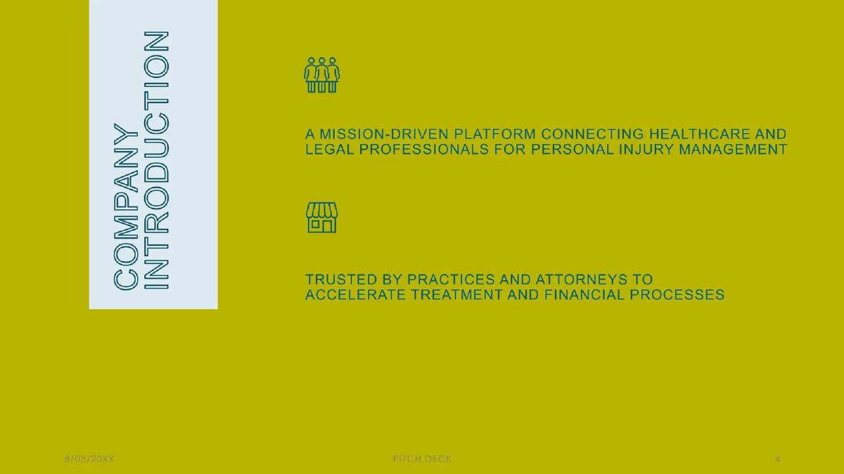 Gain Servicing pitch deck slide 4 of 11