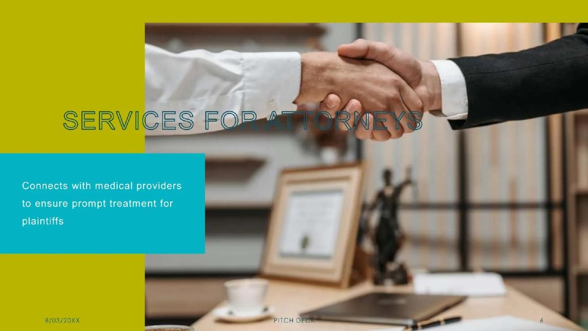 Gain Servicing pitch deck slide 6 of 11
