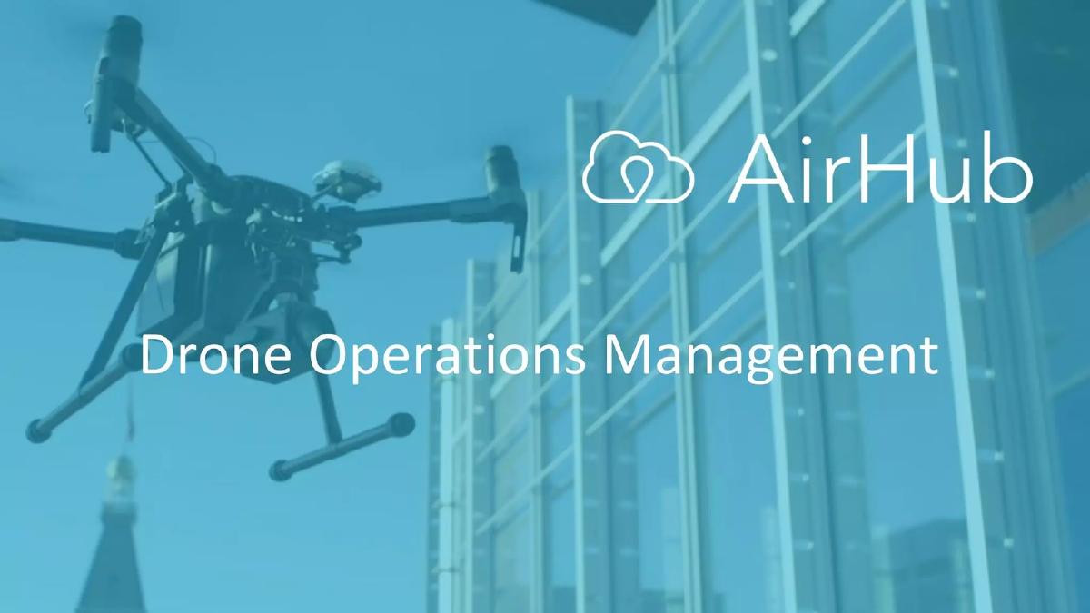AirHub pitch deck slide 1 of 12