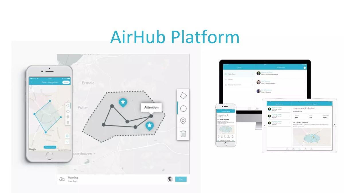 AirHub pitch deck slide 6 of 12
