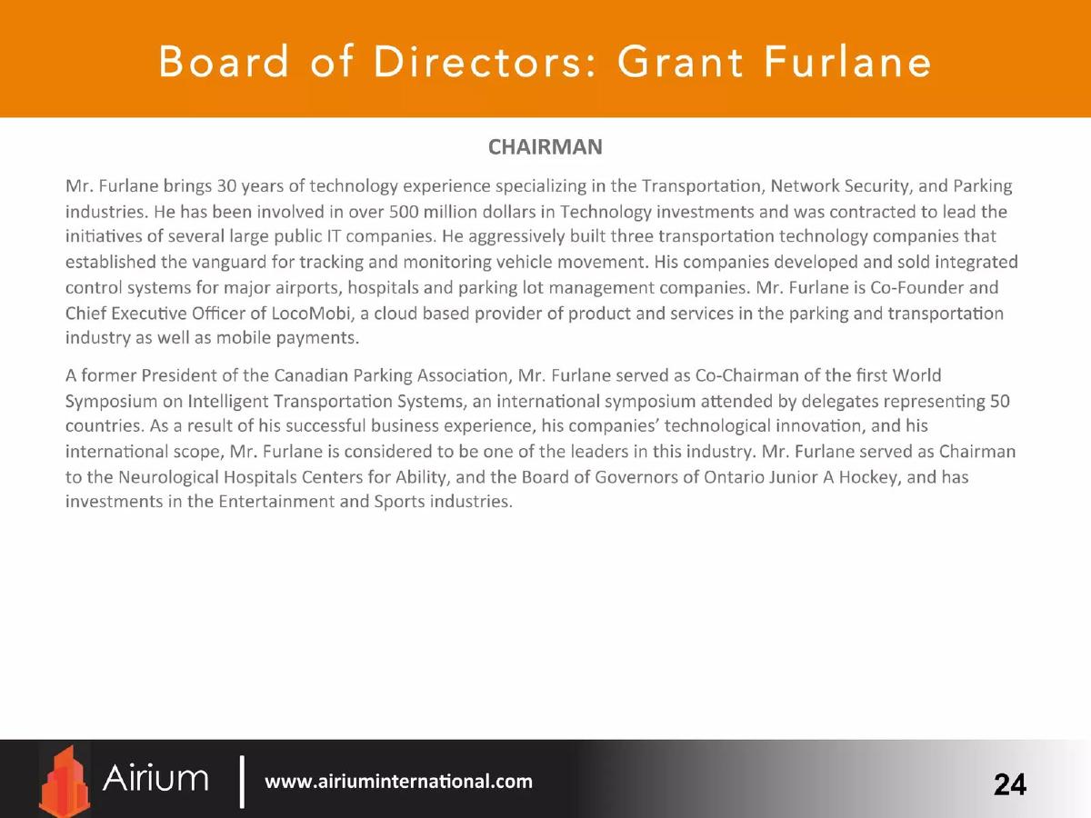 Airium pitch deck board slide 24