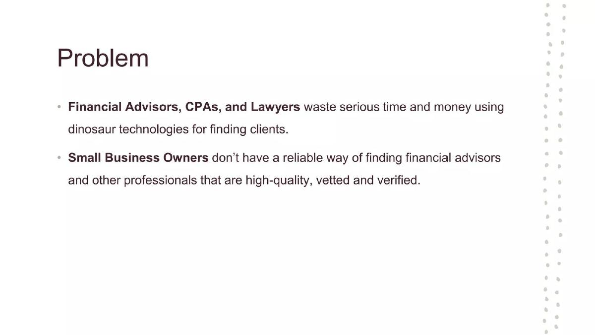 Akmazio Thrift pitch deck slide 2 of 13