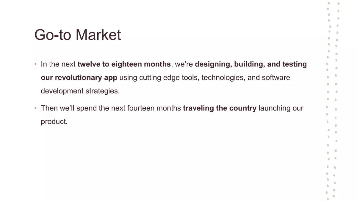 Akmazio pitch deck go-to-market slide 9
