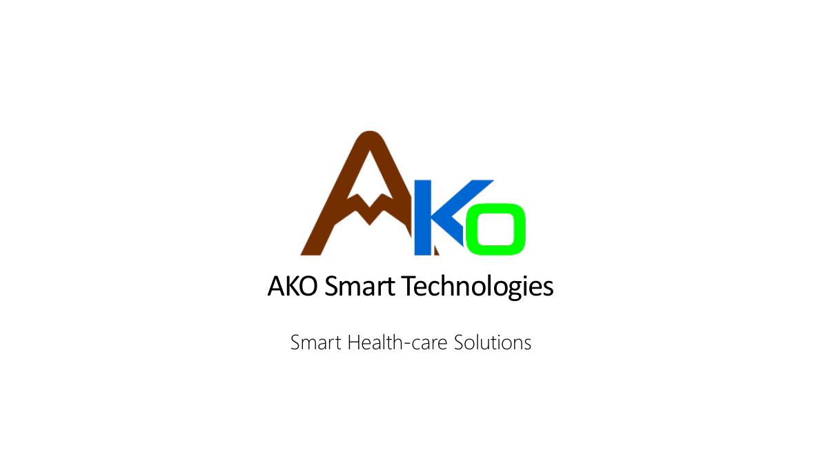 AKO Smart Technologies pitch deck slide 1 of 13