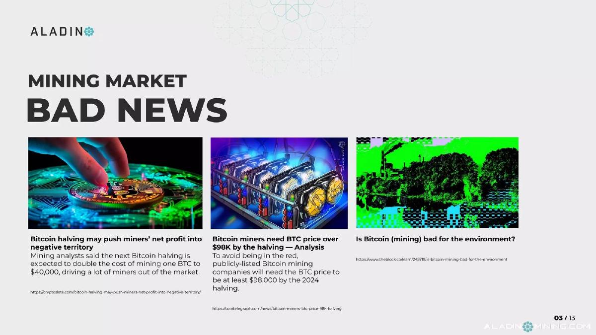 Aladino pitch deck slide 3 of 13