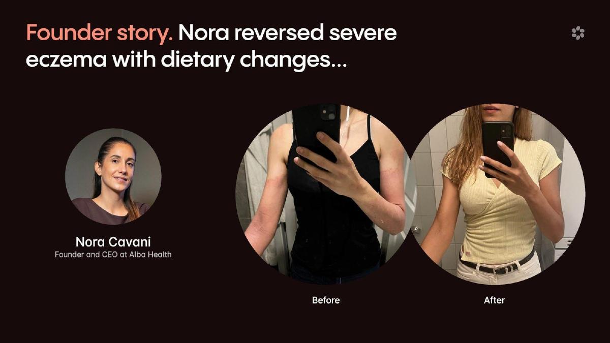 Alba Health pitch deck slide 2 of 15