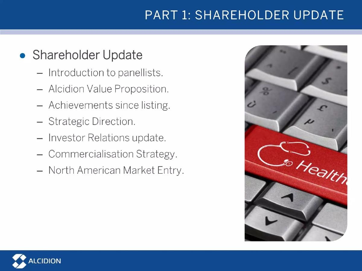 Alcidion pitch deck slide 3 of 57