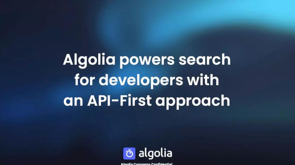 Algolia pitch deck slide 4 of 20