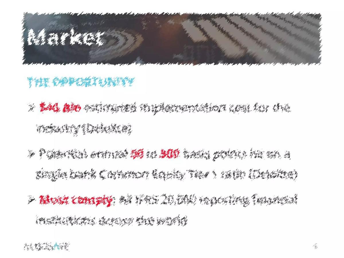 Algosave pitch deck slide 6 of 28