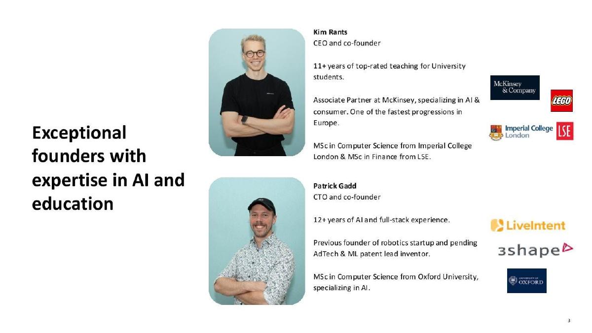 Alice.Tech pitch deck slide 3 of 13