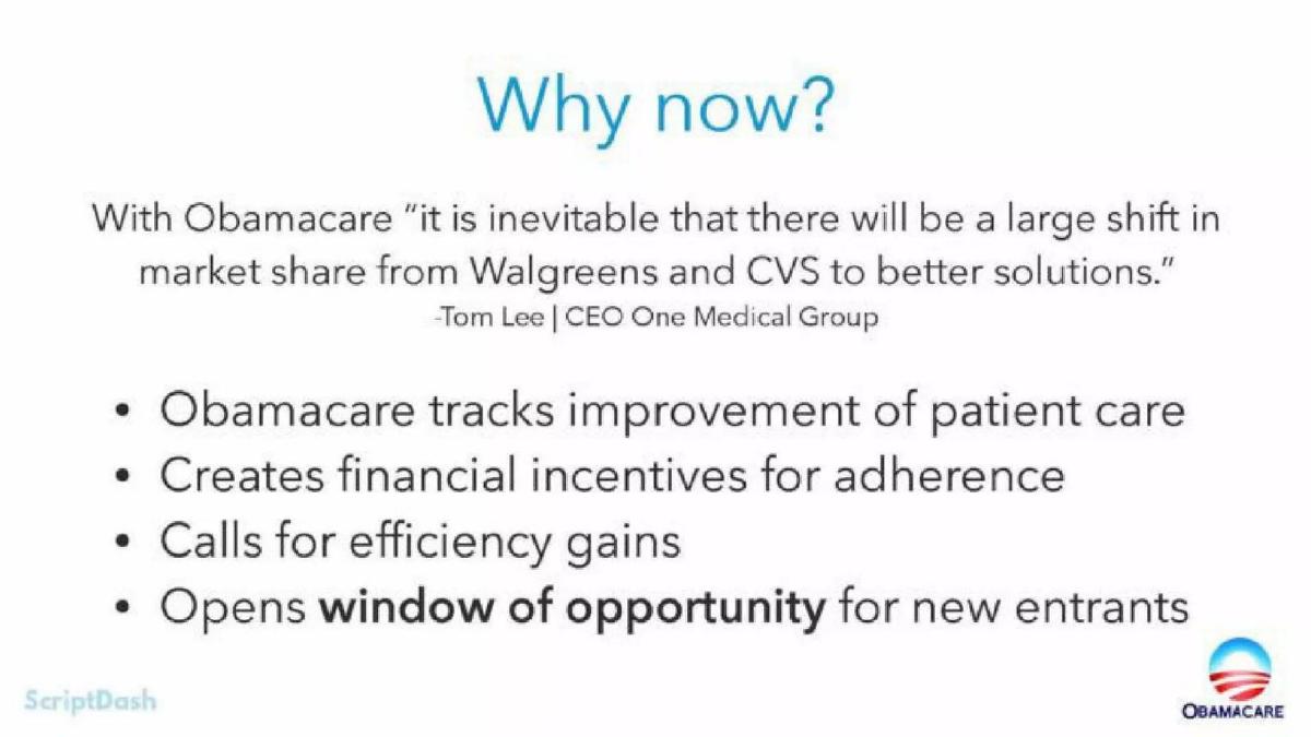 Alto Pharmacy (formerly ScriptDash) pitch deck slide 3 of 14