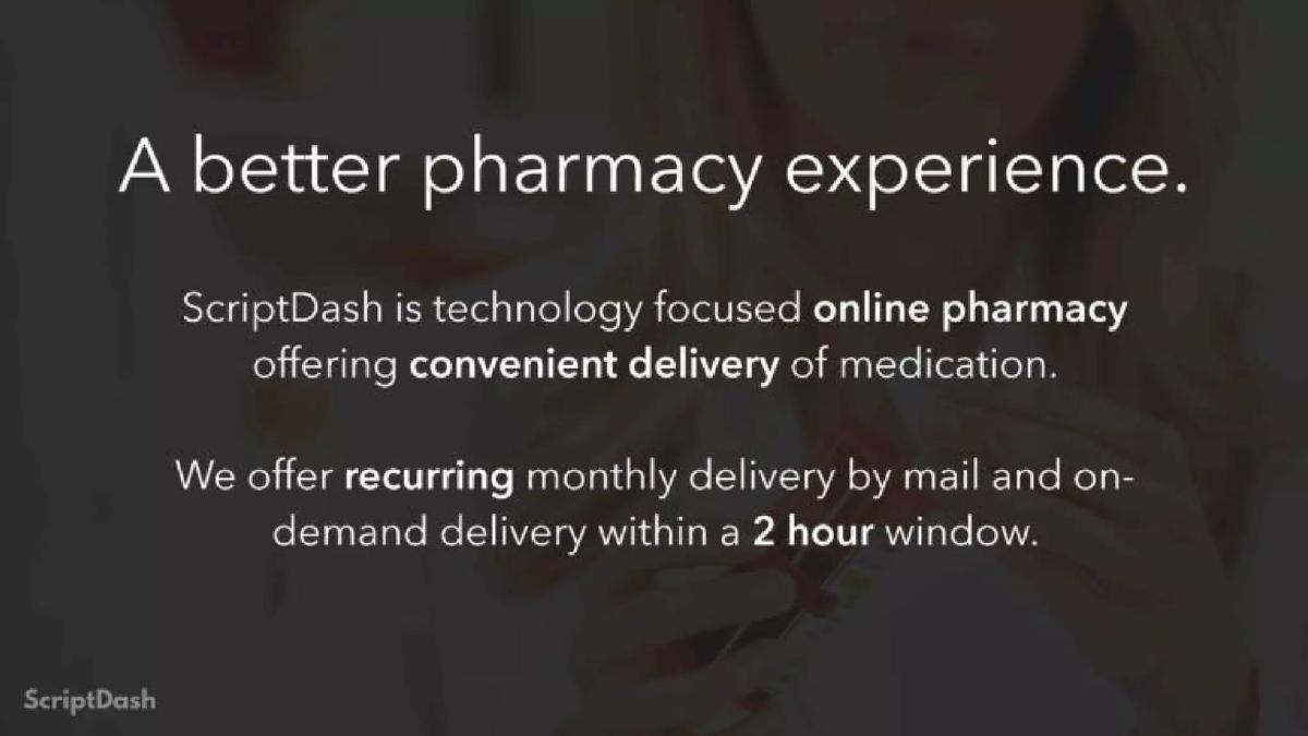Alto (formerly ScriptDash) pitch deck slide 2 of 14