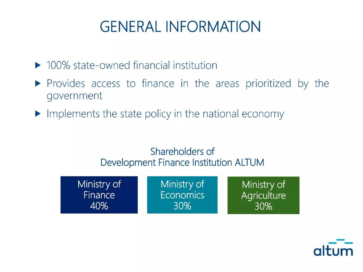 ALTUM pitch deck slide 6 of 22
