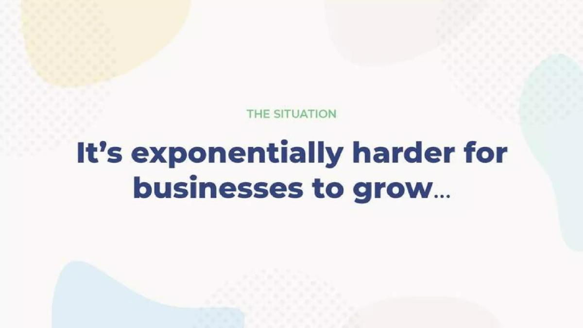 alyce pitch deck slide 2 of 12