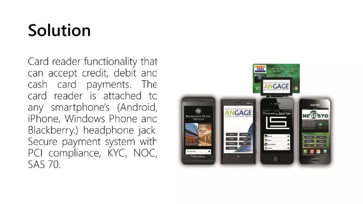 Angage Inc. pitch deck slide 4 of 14