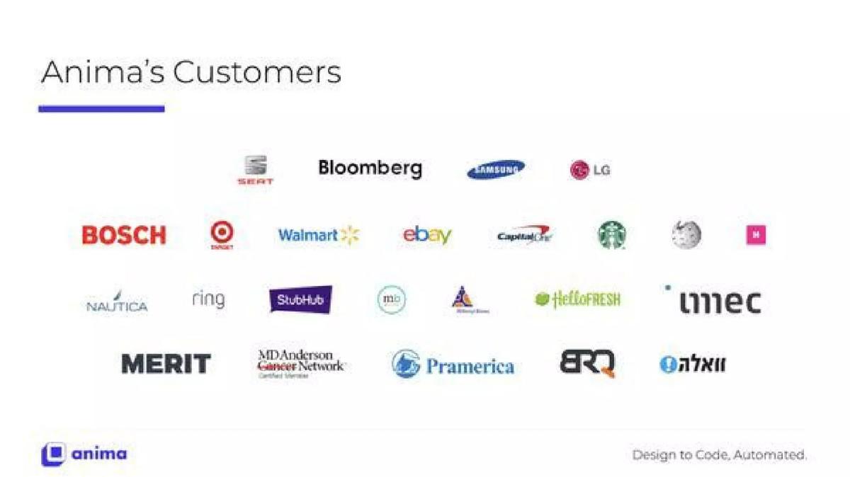 Anima pitch deck slide 6 of 11