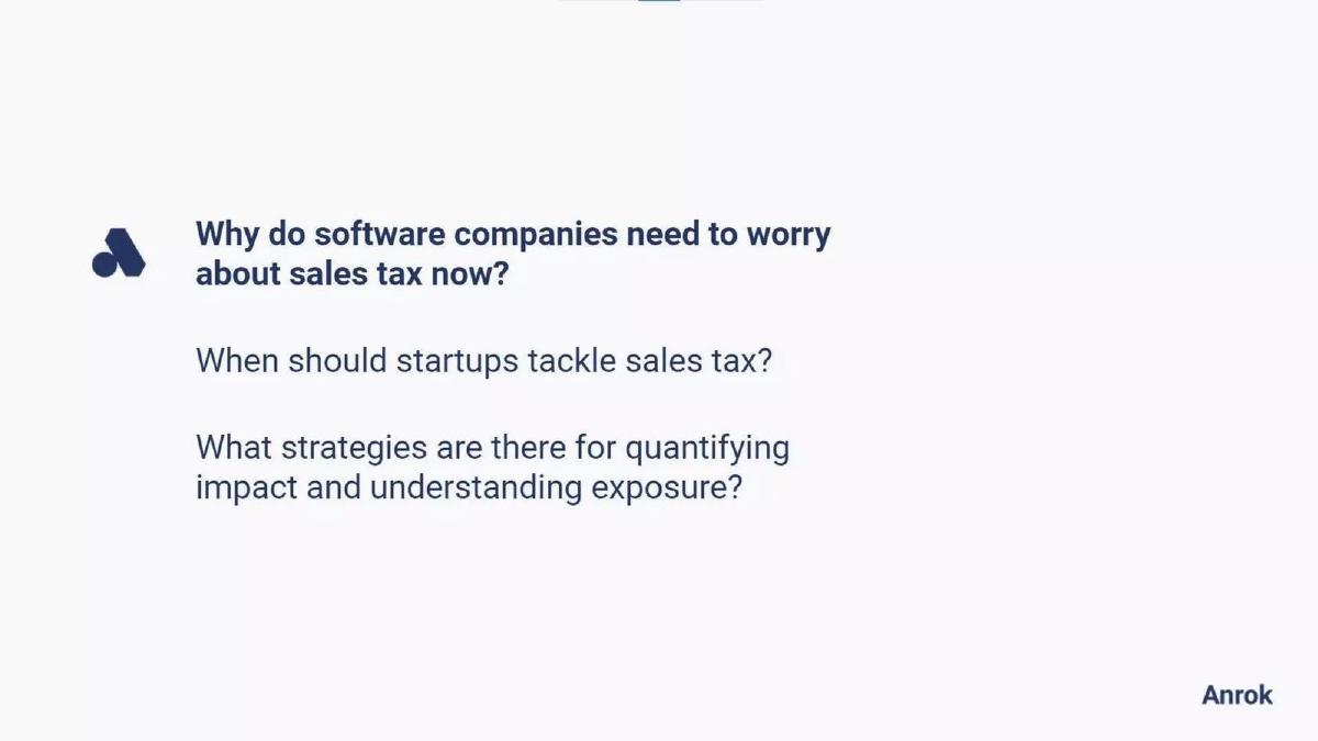 Anrok pitch deck slide 5 of 22