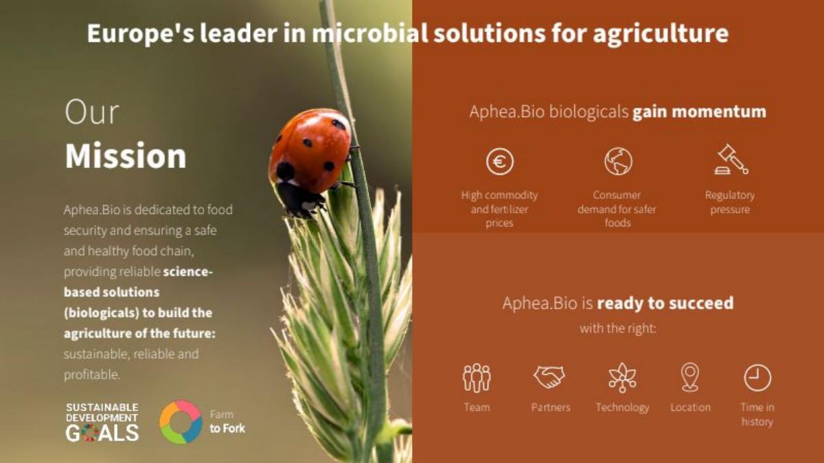 Aphea.Bio pitch deck slide 3 of 13