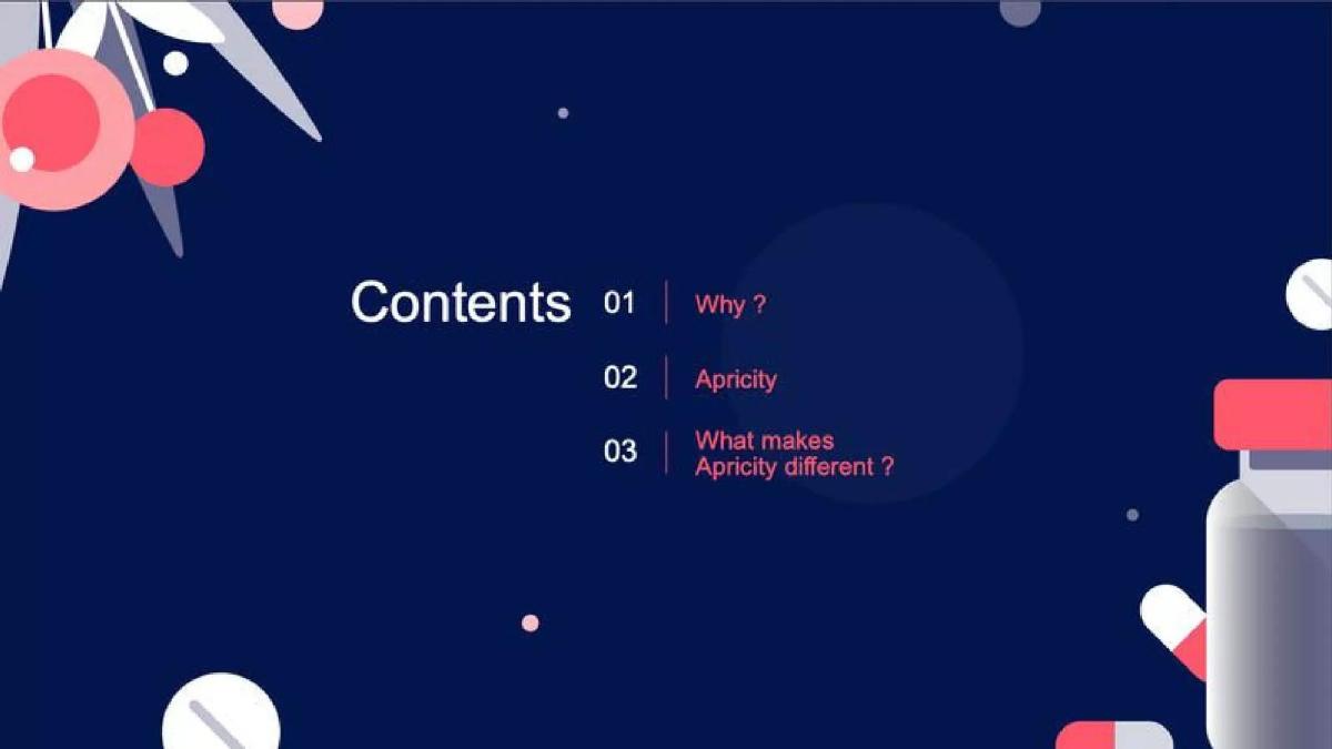 apricity pitch deck slide 2 of 20