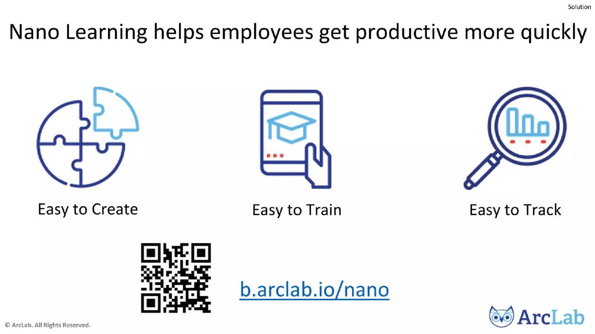 Arclab pitch deck slide 3 of 12