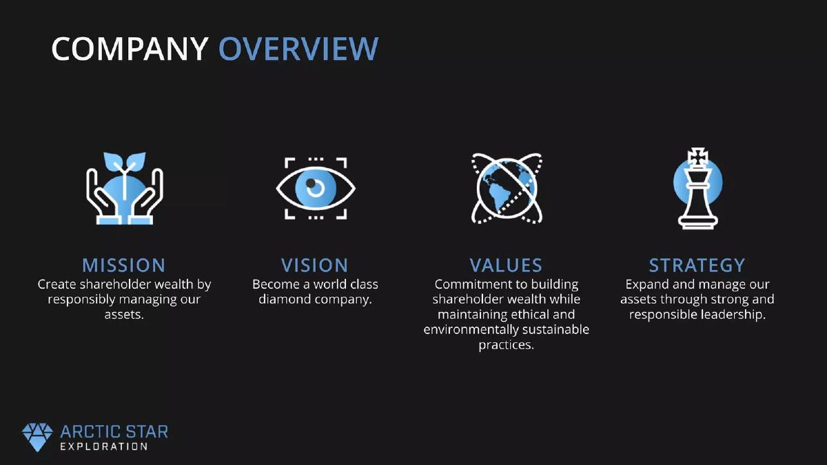 Arctic Star Exploration pitch deck slide 3 of 12