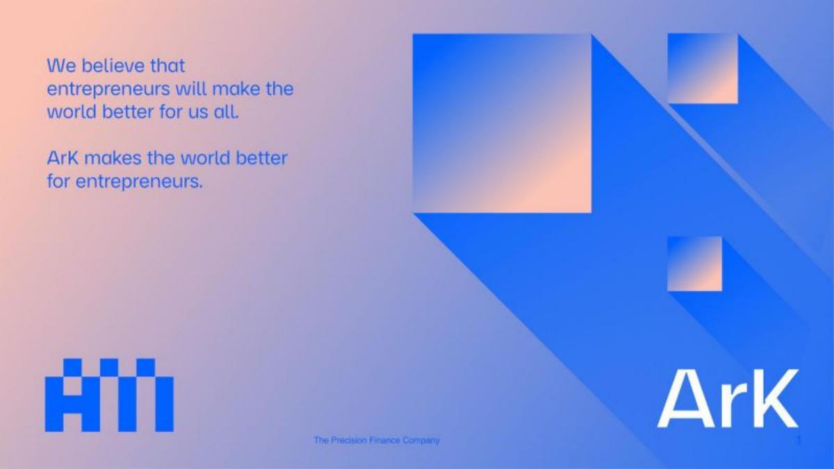 Ark Kapital pitch deck slide 1 of 21
