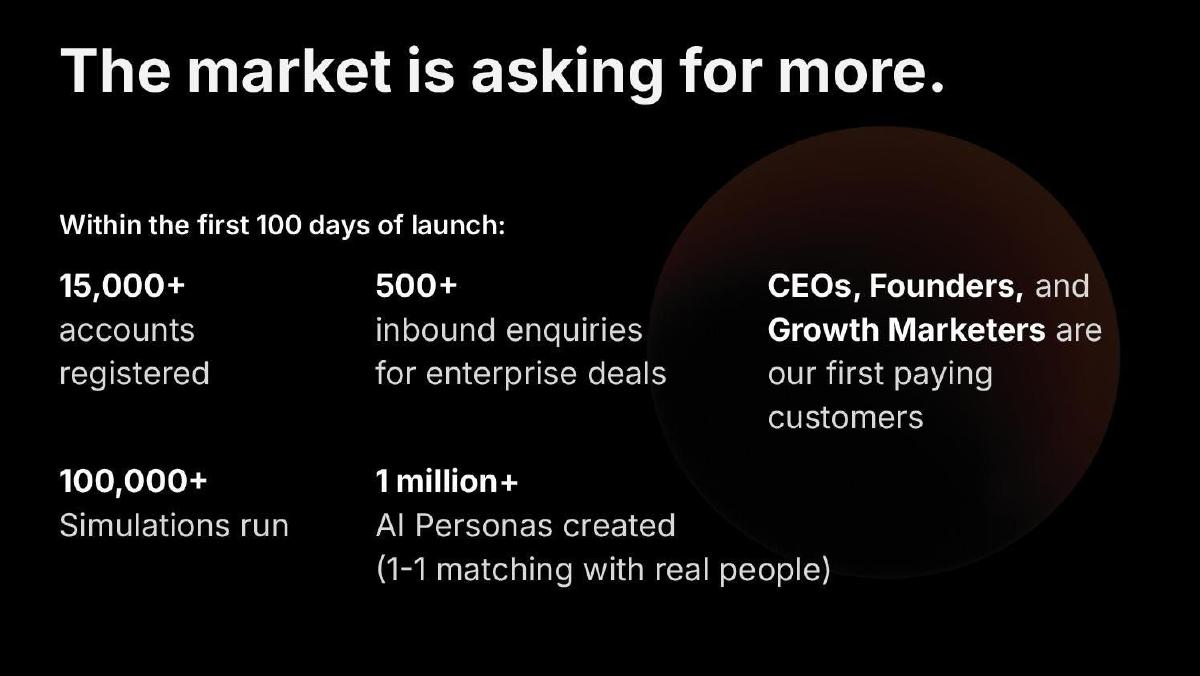 Artificial Societies pitch deck slide 5 of 10