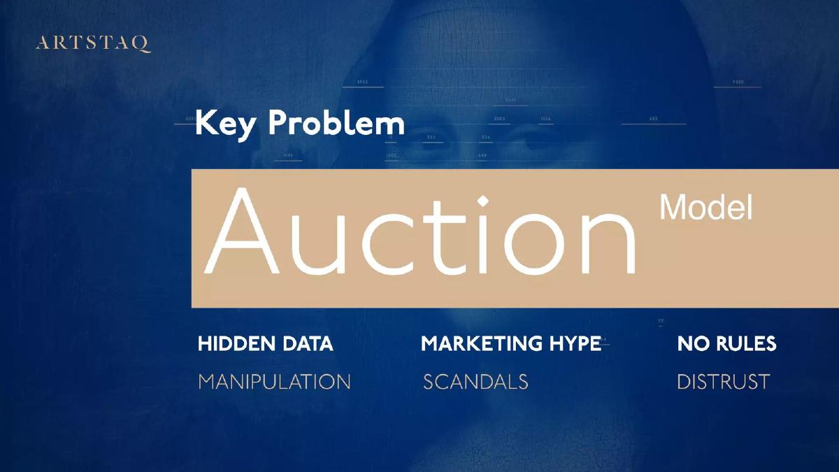 ARTSTAQ pitch deck slide 6 of 20