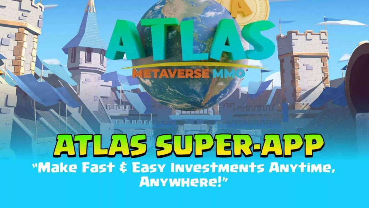 ATLAS pitch deck slide 1 of 10