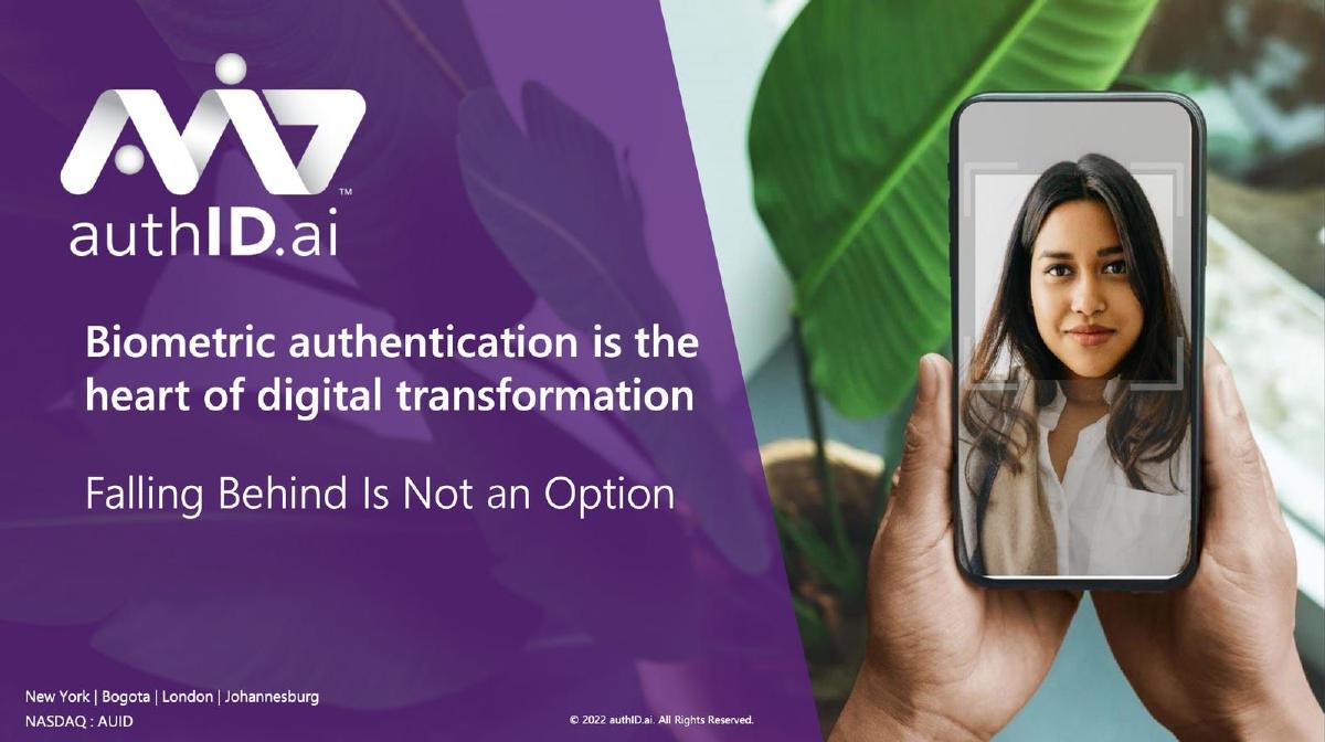 authID.ai pitch deck slide 6 of 23