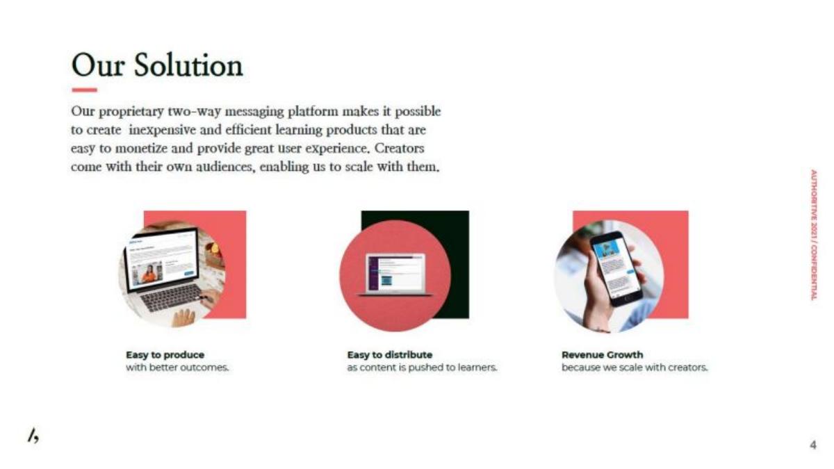 Authoritive pitch deck slide 4 of 11