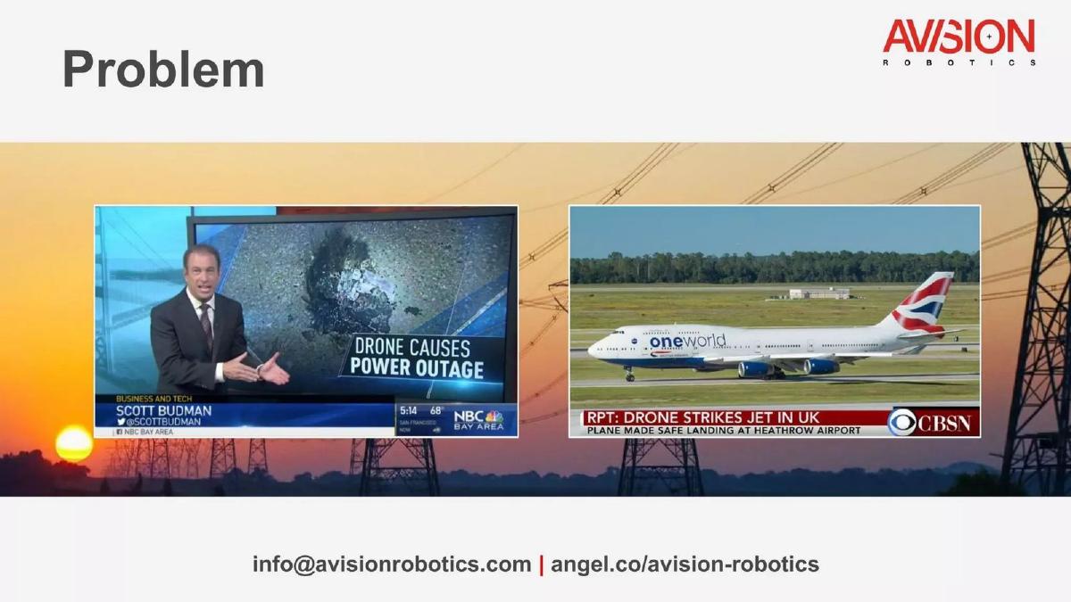 Avision pitch deck slide 5 of 8
